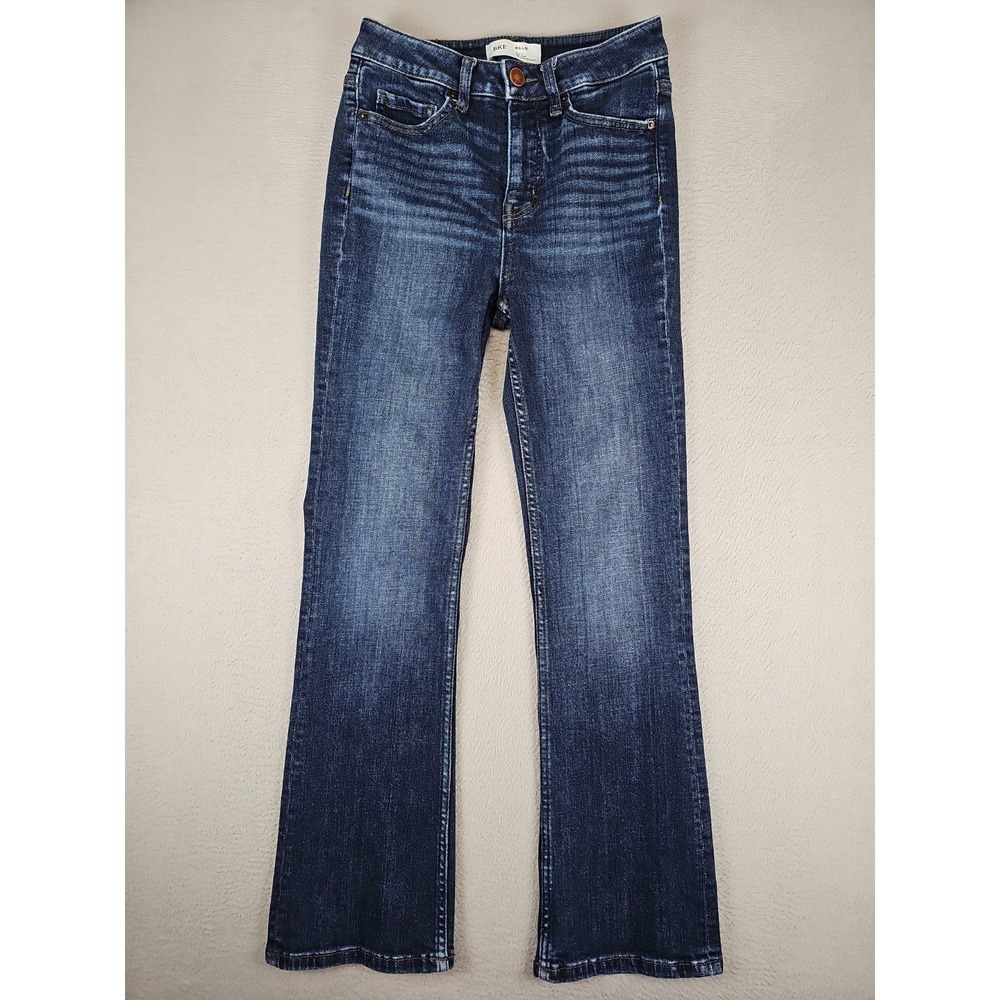 Bke Buckle Jeans Womens 26x28.5 Blue Billie Slim Fit High Rise Tailored Boot Cut